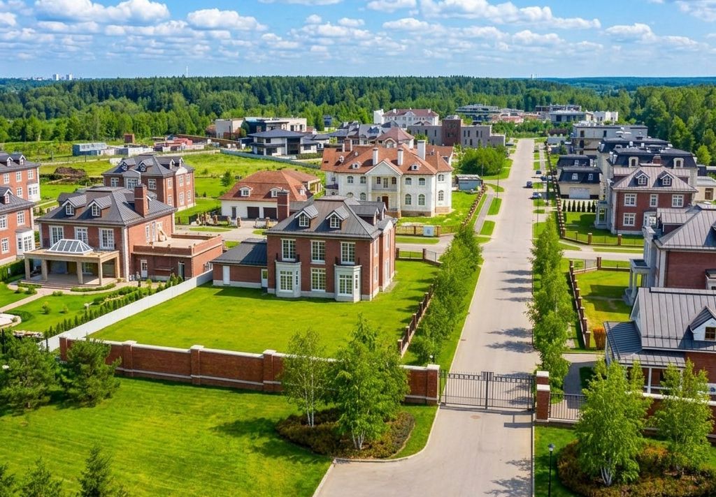 КП Раздоры-2 и Знаменское: элитные дворцы у Москвы-реки