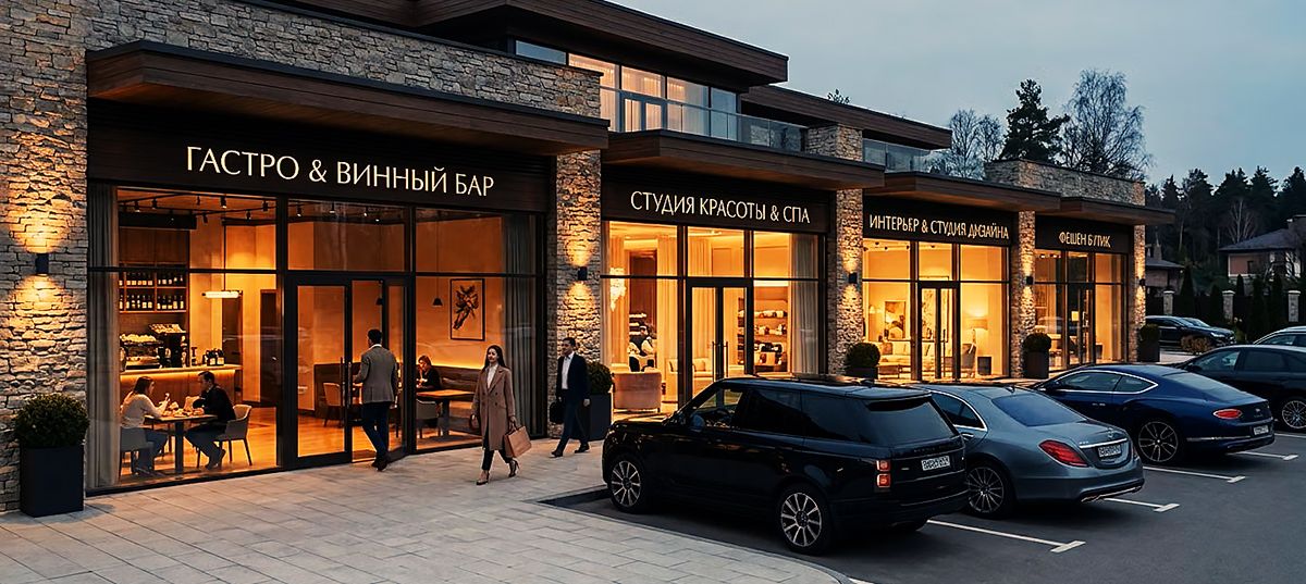 Торговые помещения на Рублёвке: локации для премиум-бизнеса
